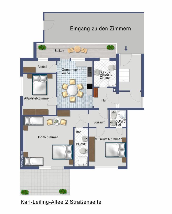 Zimmer Am Museum ชไปยา ภายนอก รูปภาพ